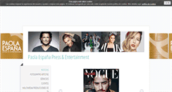 Desktop Screenshot of paolaespanapress.com