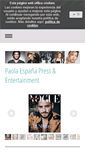 Mobile Screenshot of paolaespanapress.com